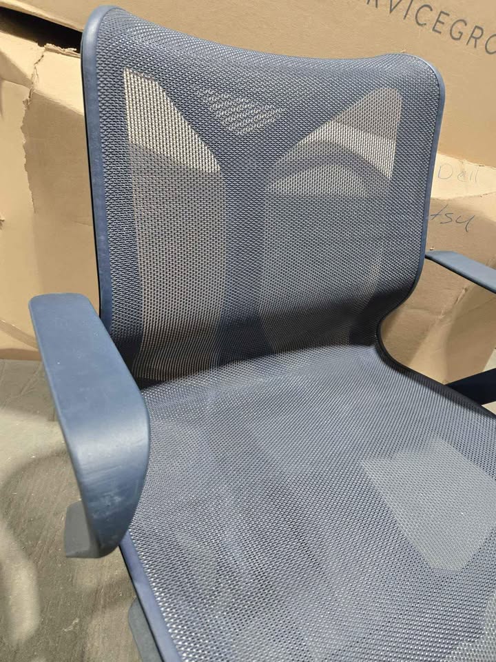 Herman Miller Low Back Cosm Chair in Blue