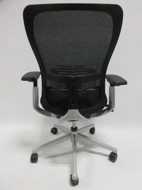 Haworth Zody Mesh Office Chair with Fabric Seat