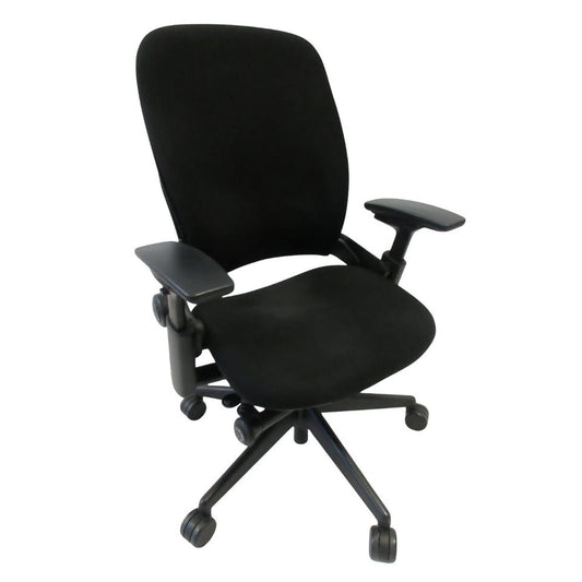 Steelcase Leap V2 Chair in Black Fabric