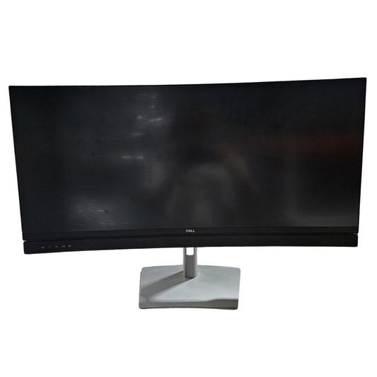 Dell C3422WE 34-in Curved WQHD Monitor with Built-In Camera, Mic, and Speakers