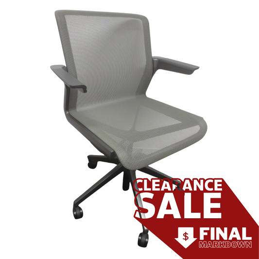 Allsteel Clarity Task Chair in Grey Mesh