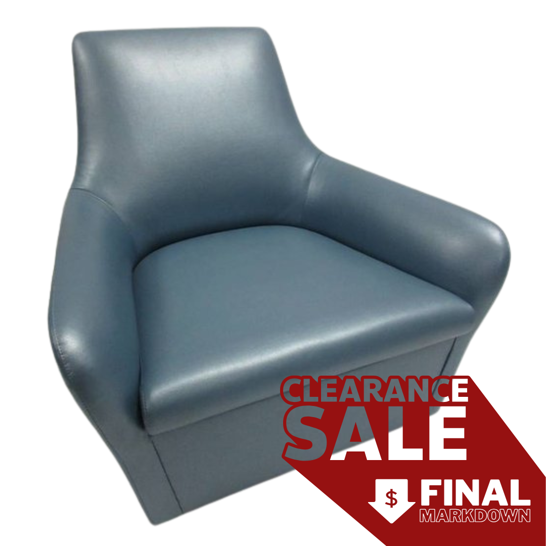 Bernhardt Design Amri Lounge Chair in Blue