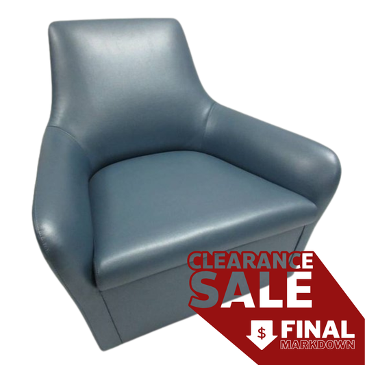 Bernhardt Design Amri Lounge Chair in Blue