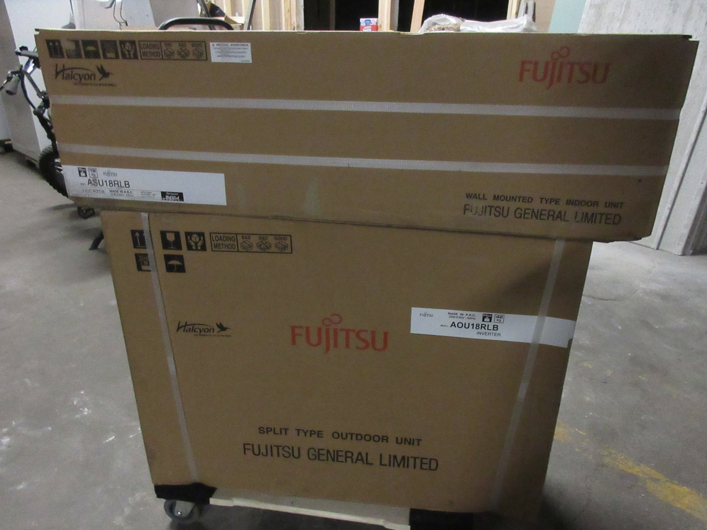 Fujitsu 18000 BTU Mini Split AC/Heat System (New) - Bygone Icons