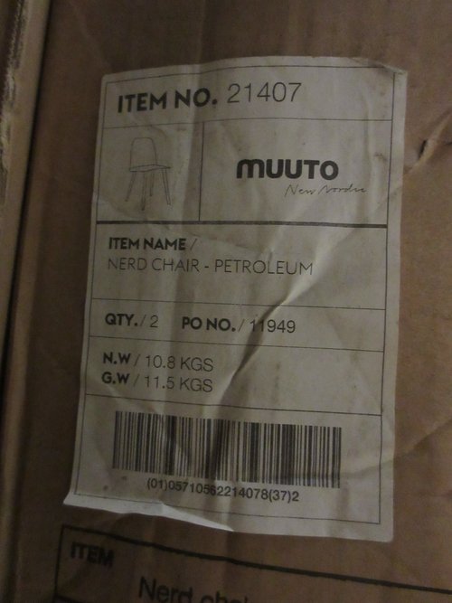 Muuto Nerd Chair in Petroleum (New) - Bygone Icons