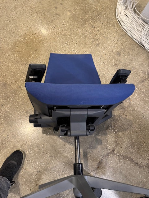 Steelcase Gesture Chair in Blue Fabric