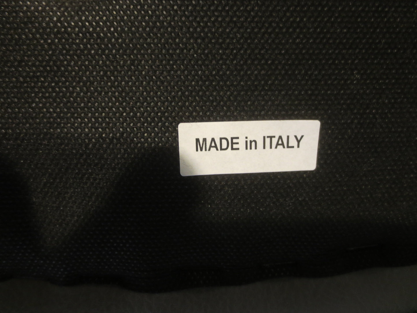 CB2 Primitivo Chair in Grey Faux Leather