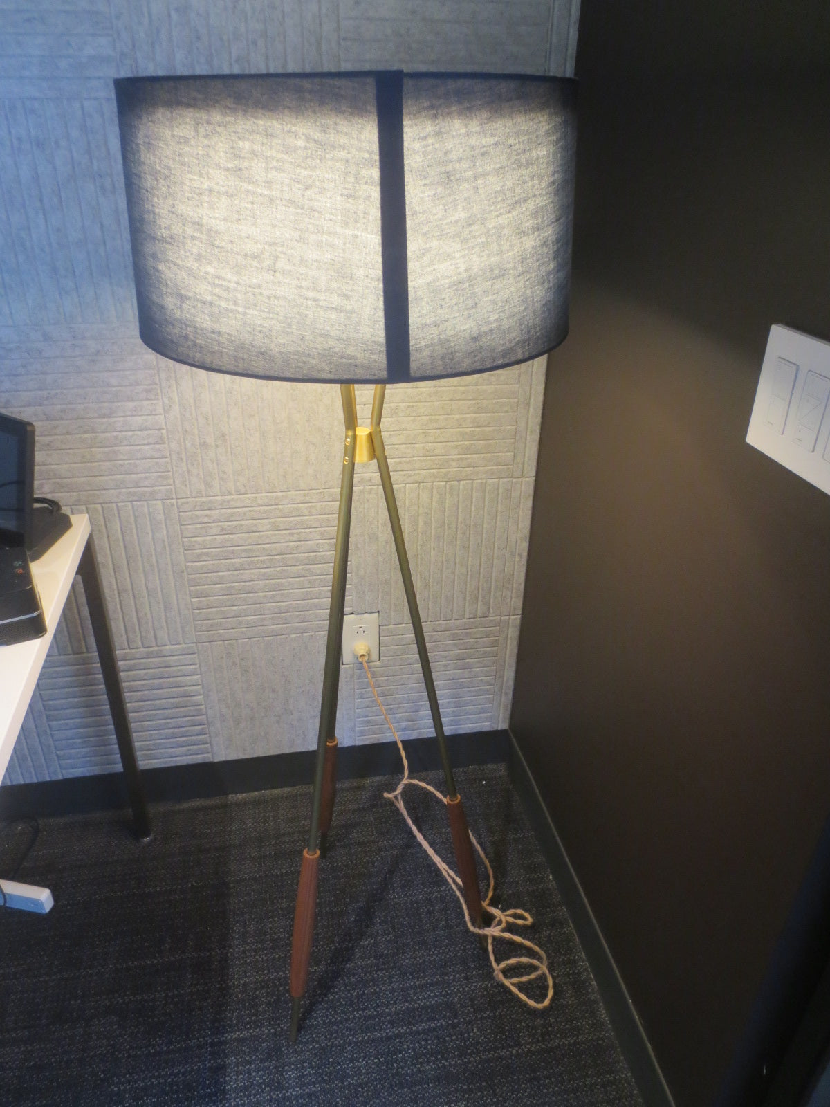 Schoolhouse Mulberry Floor Lamp
