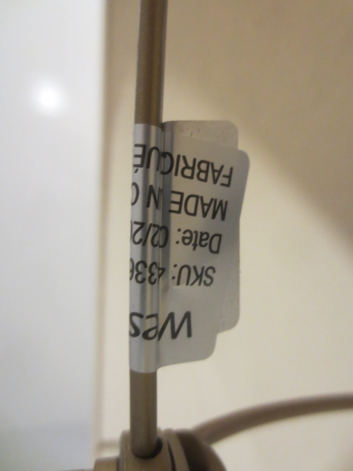 West Elm Telescoping Adjustable Floor Lamp