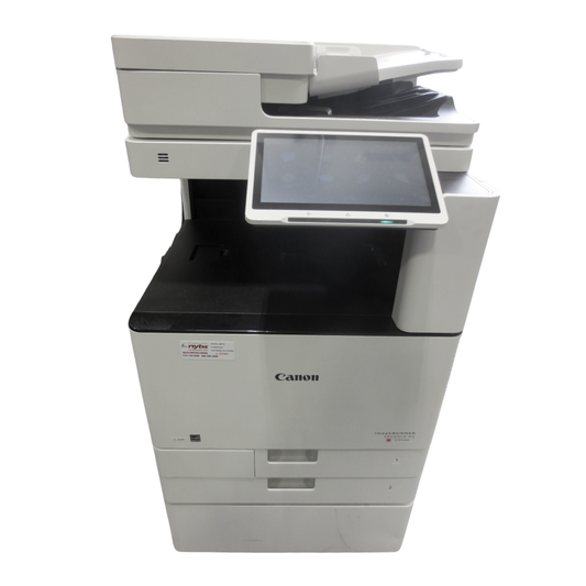 Canon ImageRunner Advance DX C3725i Color Multifunction Copier Printer Scanner
