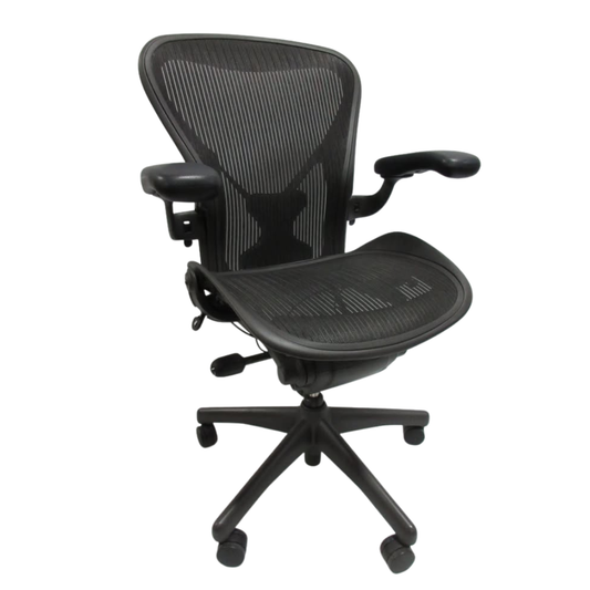 Herman Miller Classic Aeron Chair with PostureFit, Size B