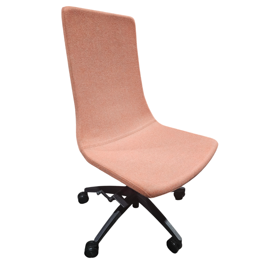 Narbutas North Cape Armless Task Chair in Peach (New)