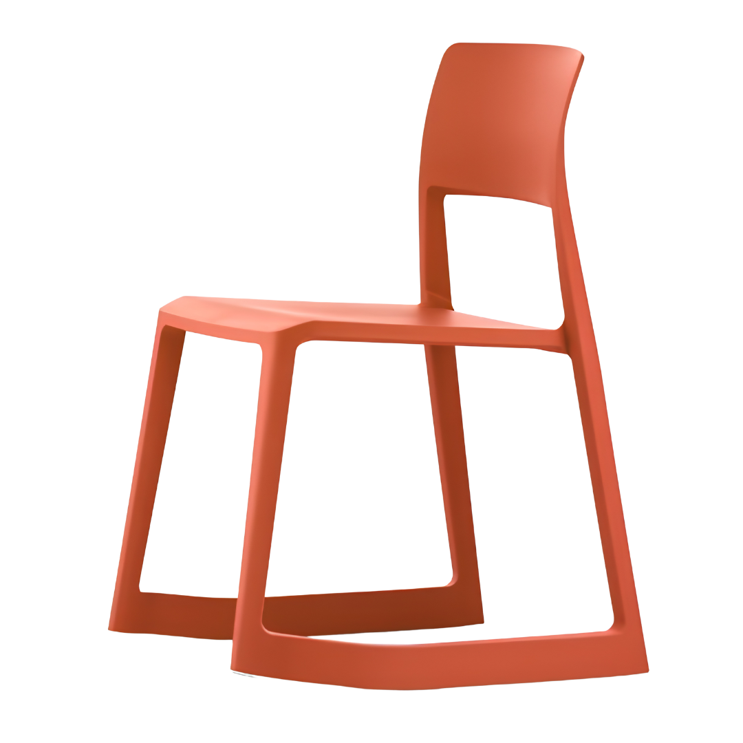 Vitra Tip Ton Rocking Chair in Orange