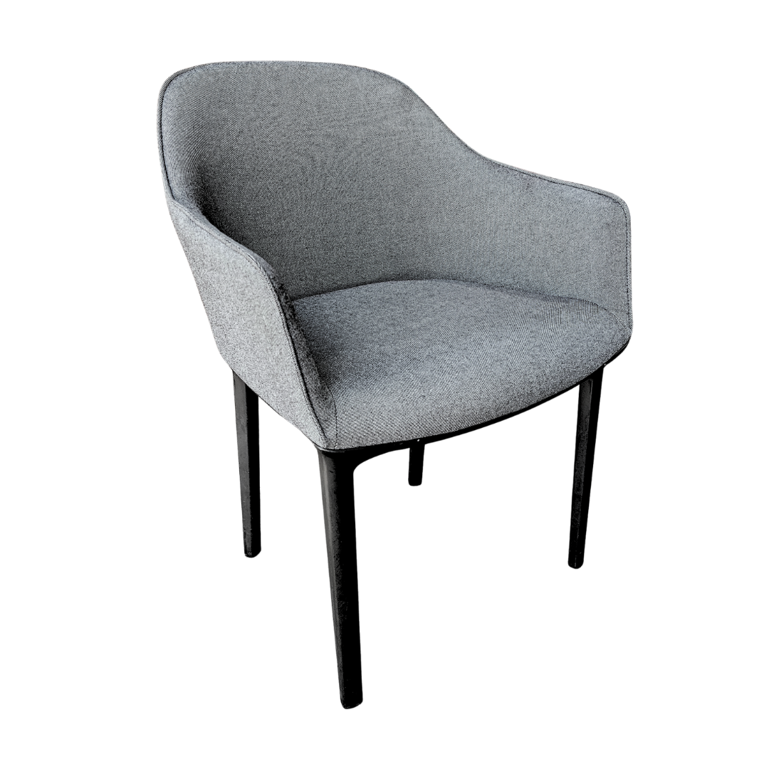 Vitra Softshell Chair in Charcoal Grey