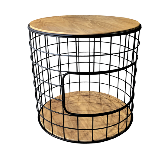 Gus Modern Wireframe End Table