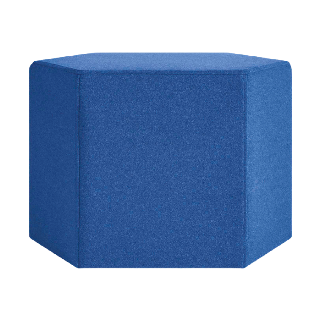Blu Dot Hecks Ottoman in Blue