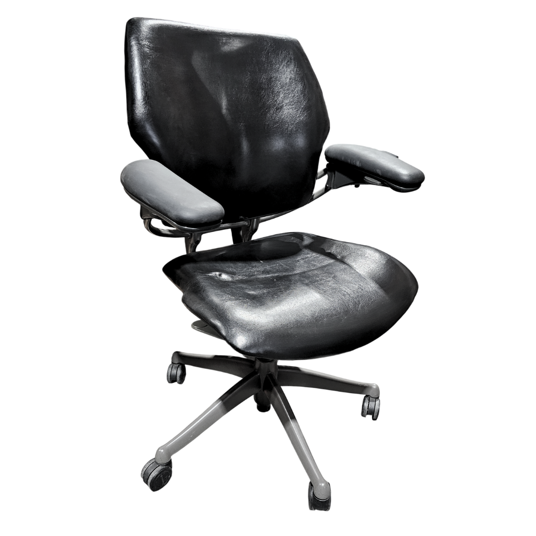 Humanscale Freedom Task Chair in Black Leather