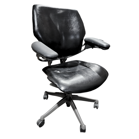 Humanscale Freedom Task Chair in Black Leather