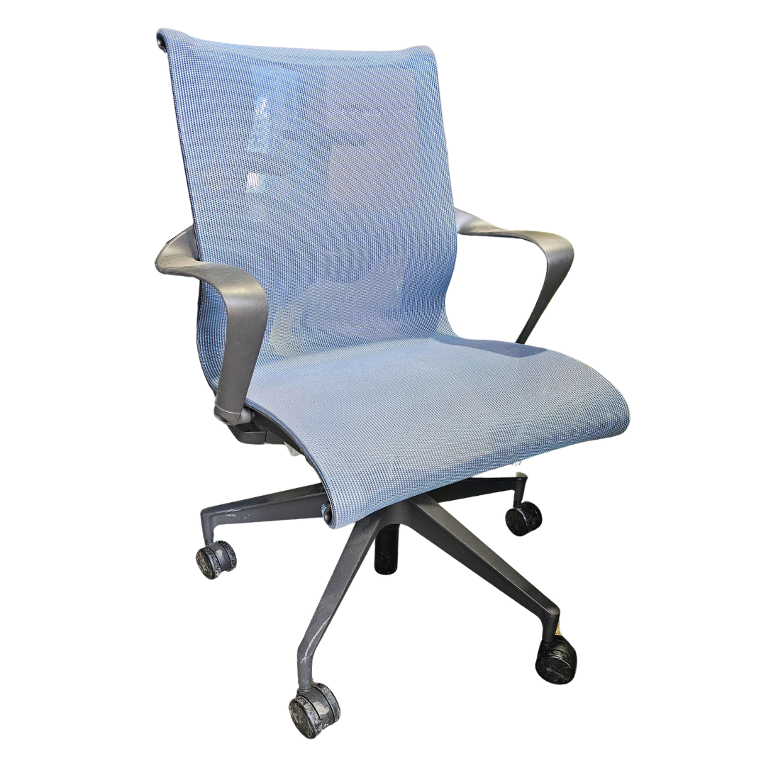 Herman Miller Setu Chair in Blue