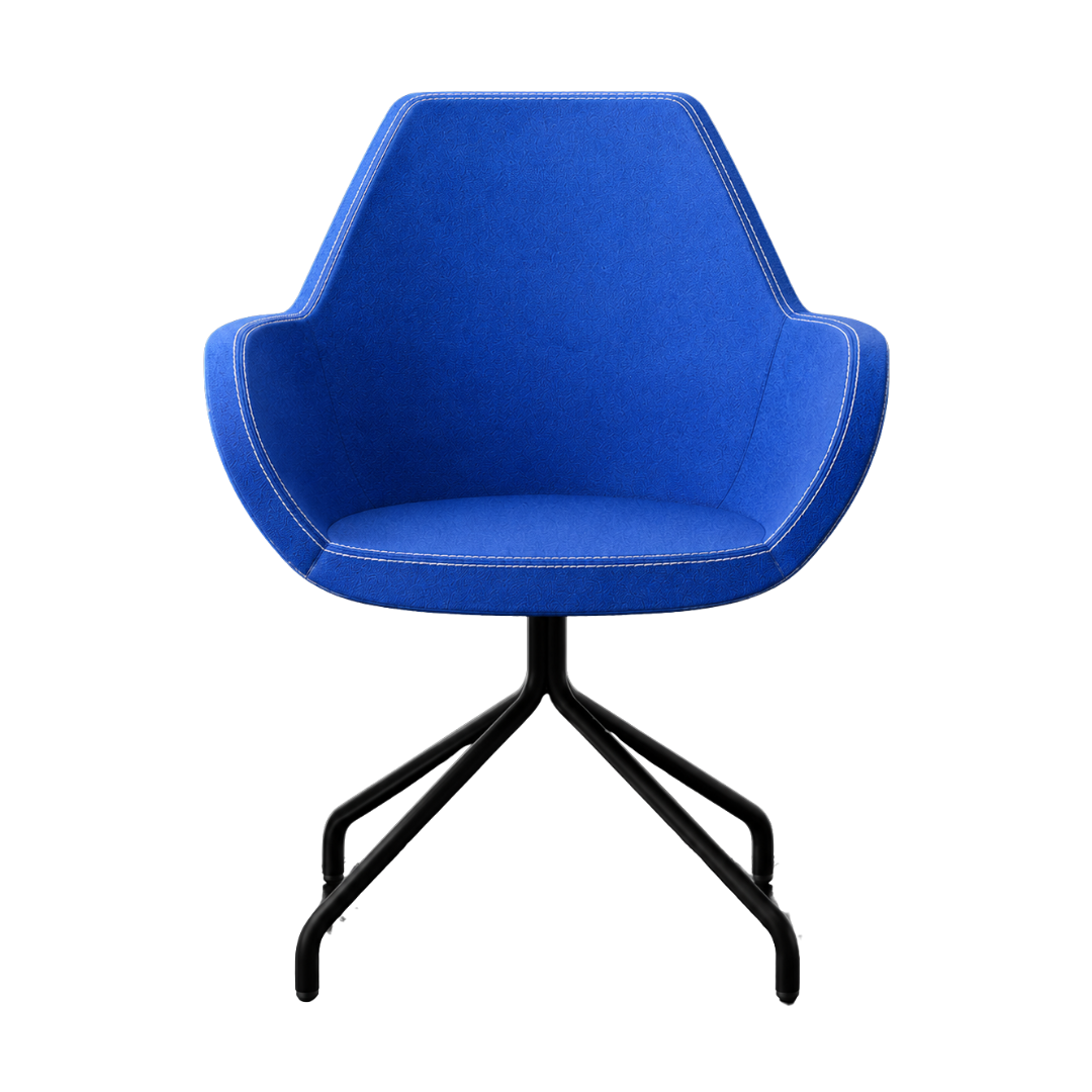 Profim Fam Guest Chair in Blue