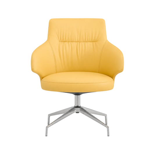 Coalesse Massaud Swivel Guest Chair in Yellow (New)
