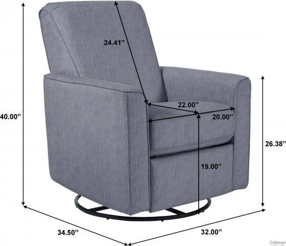 Pulaski Harmony Swivel Glider Recliner (New) - Bygone Icons