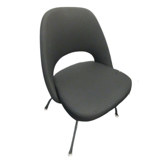 Knoll Saarinen Executive Chair in Black Fabric (Original) - Bygone Icons