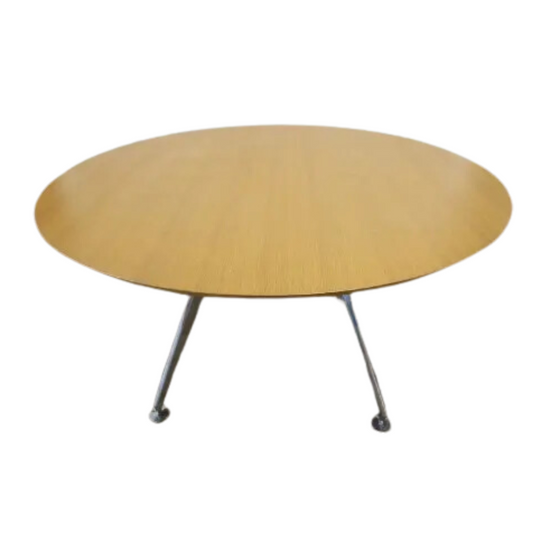 Bernhardt Design Parallax Round Conference Table, 54-in - Bygone Icons