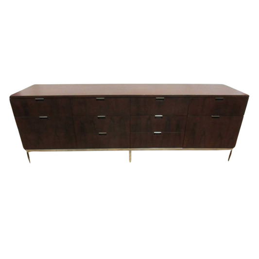 Florence Knoll 4-Position 10-Drawer Rosewood Credenza - Bygone Icons