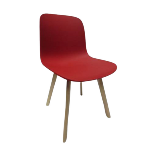 Stylex Verve Dining Side Chair in Red (New) - Bygone Icons