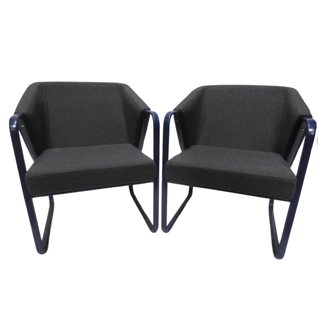 Industry West Lyft Guest Chairs - A Pair - Bygone Icons