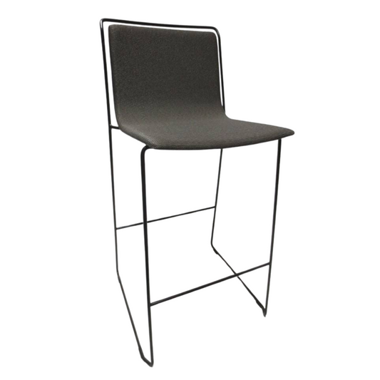 Hightower Alo Bar Height Stool in Grey - Bygone Icons