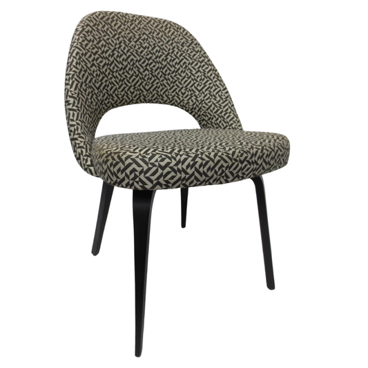 Knoll Saarinen Executive Side Chair with Eclat Weave Upholstery - Bygone Icons