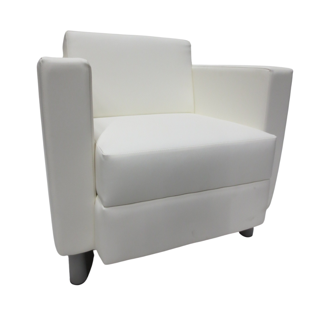 Global Citi Lounge Chair in White (New) - Bygone Icons