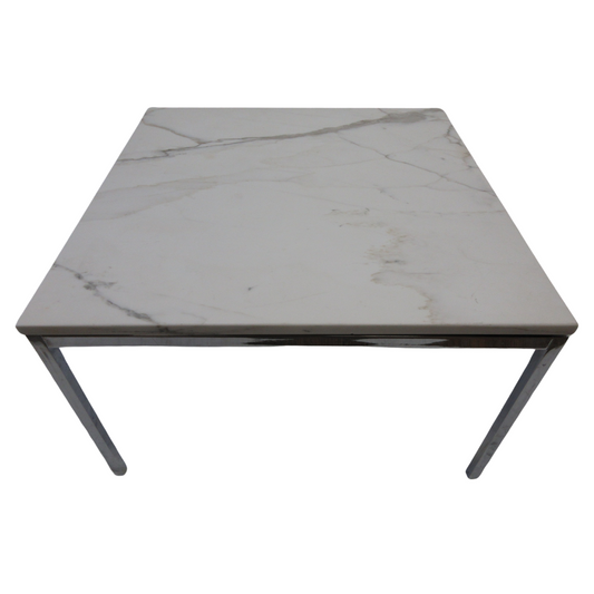 Florence Knoll Marble End Table, 29-in (Original)