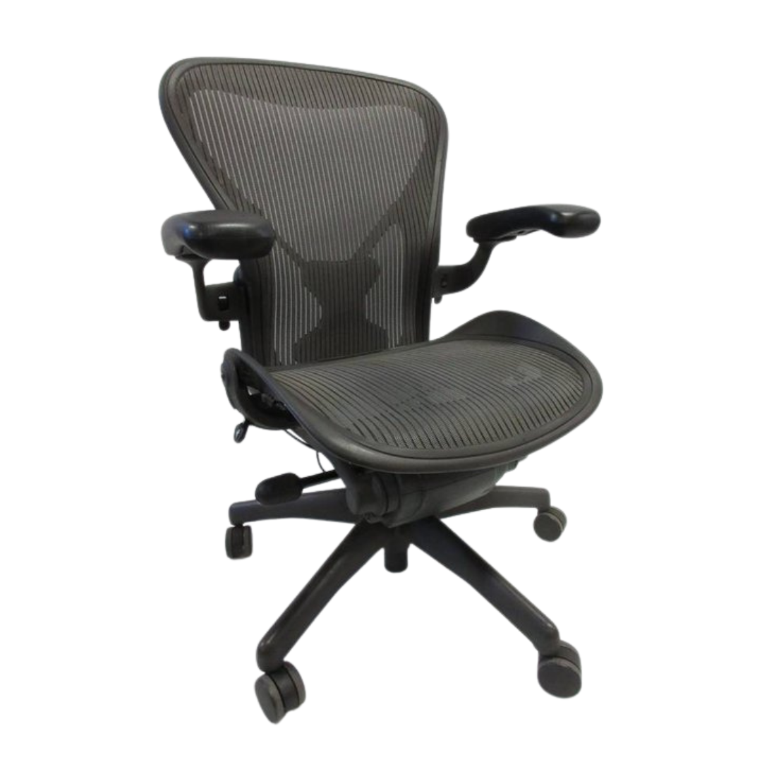 Herman Miller Aeron Chair with Posturefit, Size B - Bygone Icons