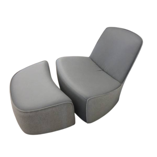 Hightower Breck Lounge Chair & Ottoman - Bygone Icons