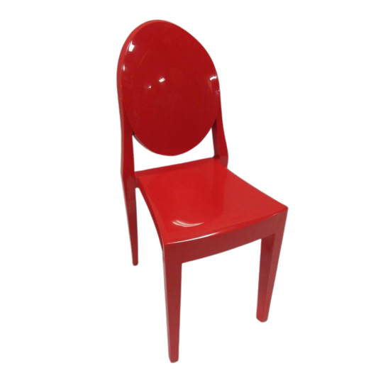 Kartell Victoria Chair in Red - Bygone Icons