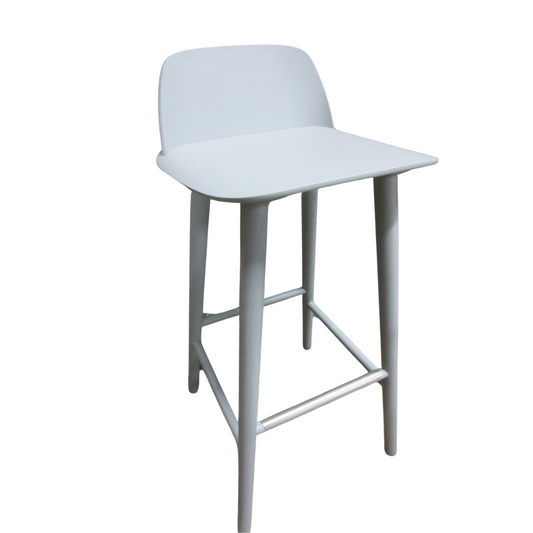 Muuto Nerd Bar Height Stool in Grey