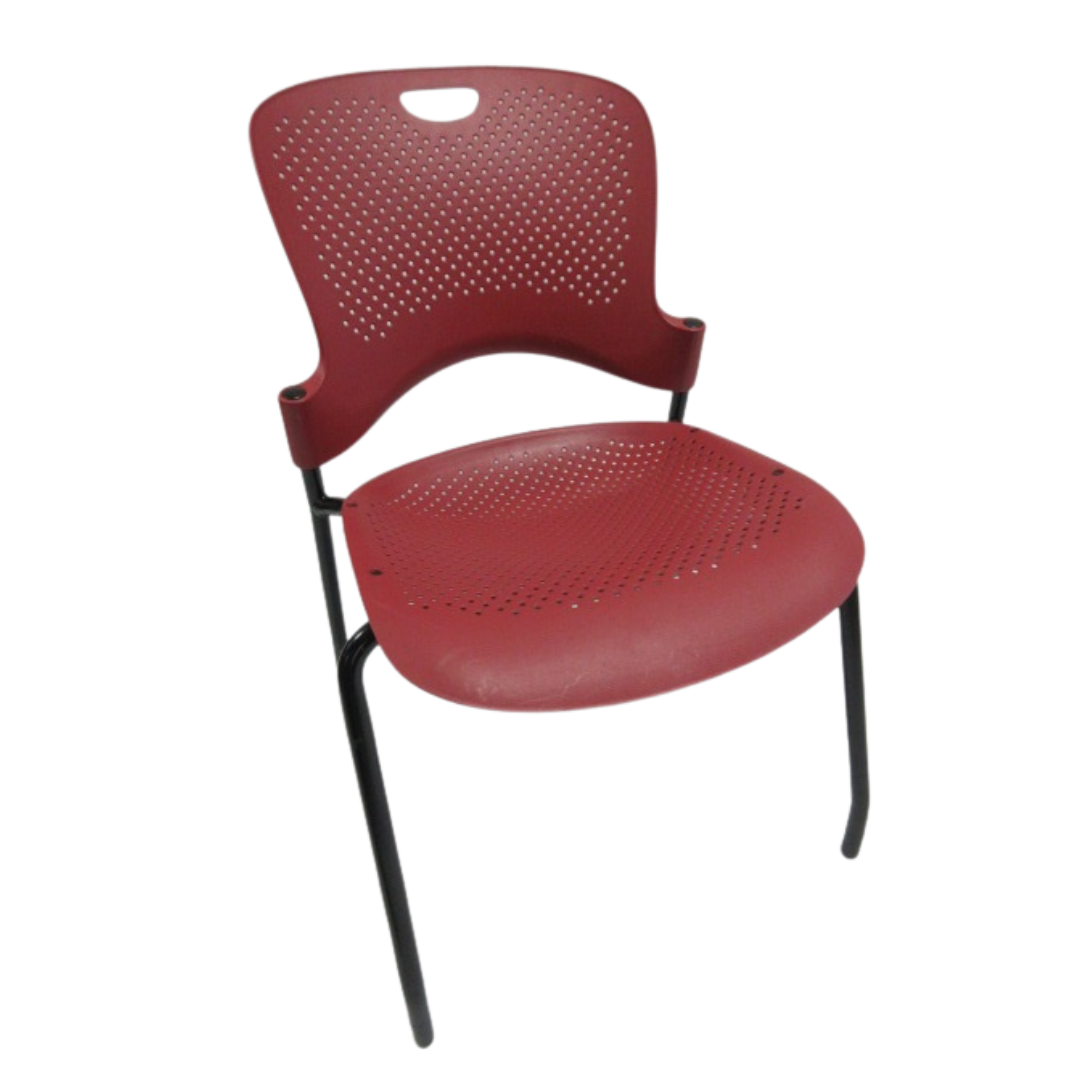 Herman Miller Caper Chair in Red with Plastic Seat