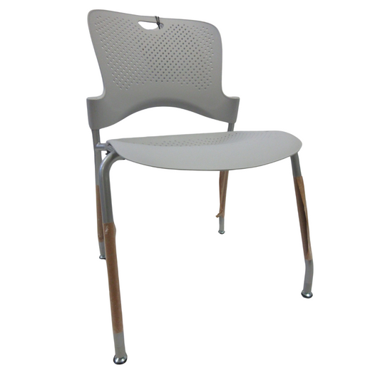 Herman Miller Caper Chair in Light Grey with Plastic Seat