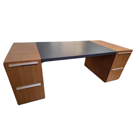 Halcon Mitre Executive Desk, 7-ft