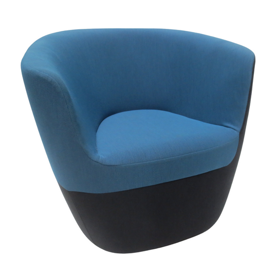 Walter Knoll Seating Stones Armchair in Blue - Single (New)