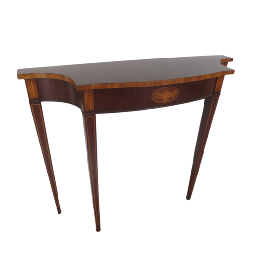 Councill Inlaid Mahogany Console Table