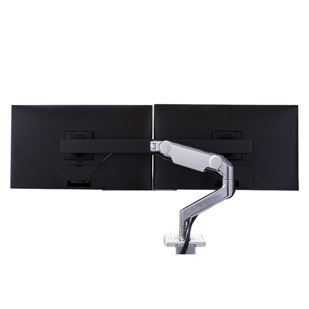 Humanscale M8.1 Adjustable Dual Monitor Arm