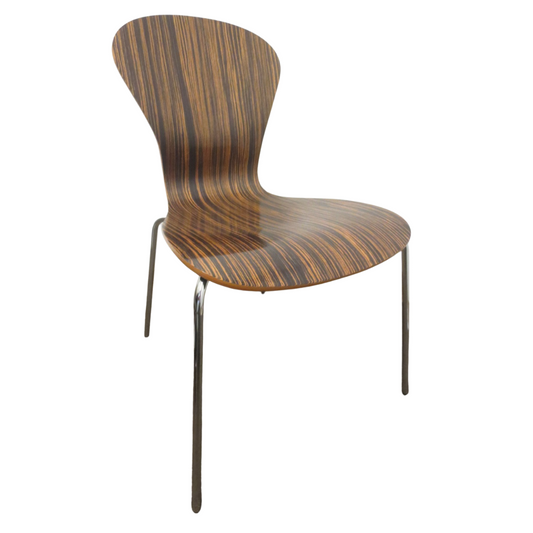 Knoll Sprite Dining / Side Chair in Macasser Ebony