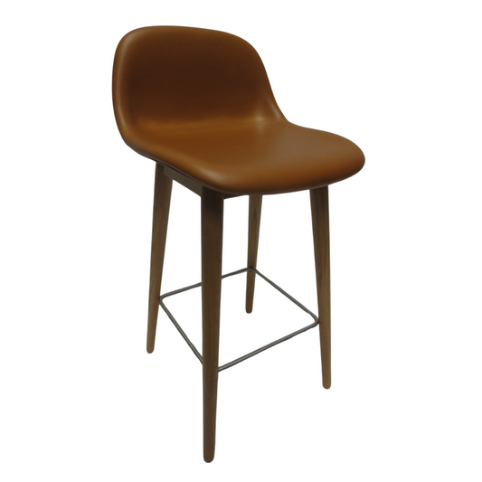 Muuto Fiber Bar Stool in Brown (New in Box)