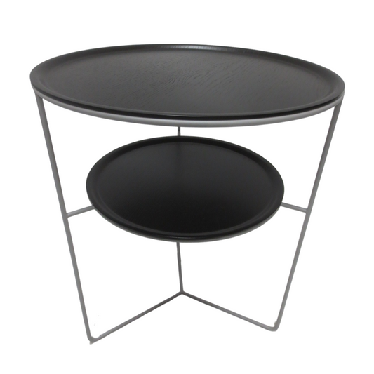 Davis Valet Side Table in Black (New in Box)