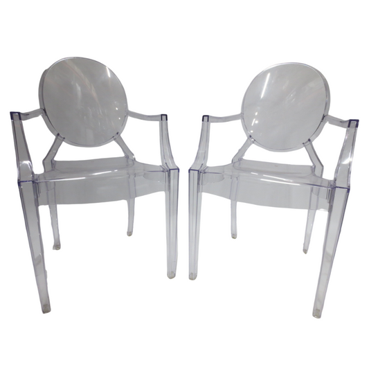 Kartell Louis Ghost Chair - A Pair