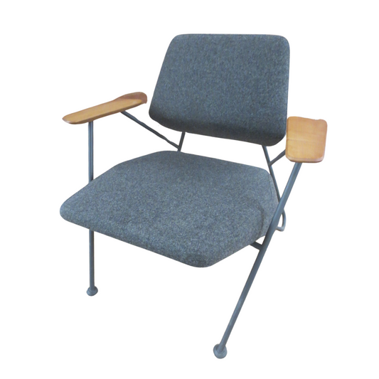 Prostoria Polygon Armchair in Grey - Single